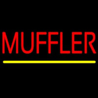 Muffler Block Neontábla