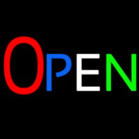 Multicolor Open 1 Neontábla