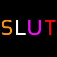 Multicolor Sluts Neontábla