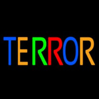 Multicolor Terror Neontábla