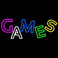 Multicolored Games Neontábla