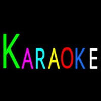 Multicolored Karaoke Neontábla