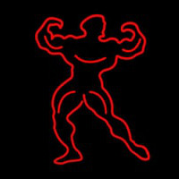 Muscle Man Neontábla