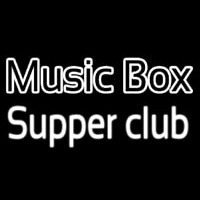 Music Bo  Supper Club Neontábla