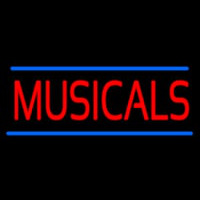 Musicals Neontábla