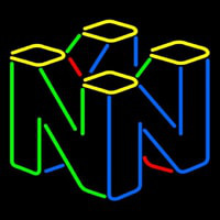 N Logo Neontábla