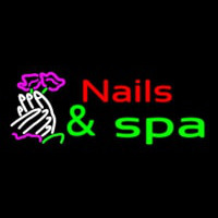 Nails And Spa Neontábla