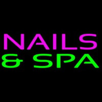 Nails And Spa Neontábla