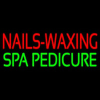 Nails Wa ing Spa Pedicure Neontábla