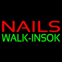 Nails Walkins Ok Neontábla