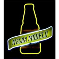 Negra Modelo Dark Beer Bottle Neontábla