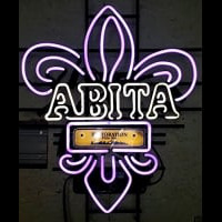 New Abita Restoration Pale Ale Nola Purple Man Cave Neontábla