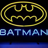 New Batman Superhero Comic Neon Sör Kocsma Kocsma Tábla