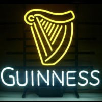 New Guinness Irish Lager Ale Harp Neon Sör Kocsma Kocsma Tábla