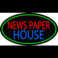 Newspaper House Neontábla