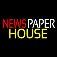 Newspaper House Neontábla