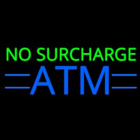 No Surcharge Atm 1 Neontábla