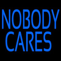 Nobody Cares Neontábla