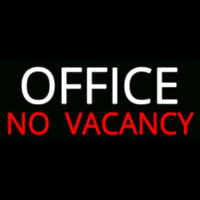 Office No Vacancy Neontábla
