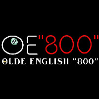 Olde English 800 8-Ball Neontábla