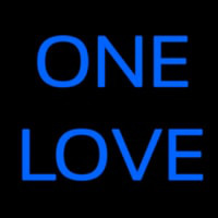 One Love Neontábla