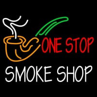 One Stop Smoke Shop Neontábla