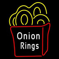 Onion Rings Neontábla