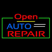 Open Auto Repair Neontábla