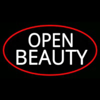 Open Beauty Salon Neontábla