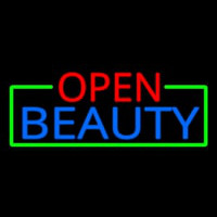 Open Beauty Salon Neontábla