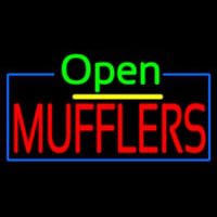 Open Mufflers Neontábla