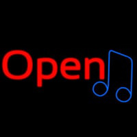 Open Music Neontábla