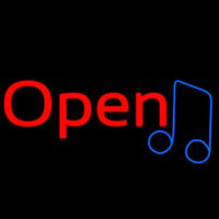 Open Music Tone Neontábla