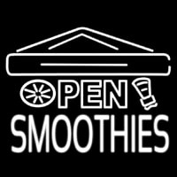 Open Smoothies Neontábla