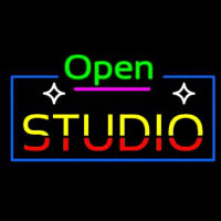 Open Studio Neontábla