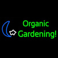 Organic Gardening Neontábla