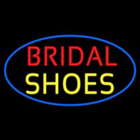 Oval Bridal Shoes Neontábla