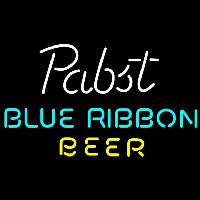 Pabst Blue- Ribbon Beer Te t Beer Sign Neontábla