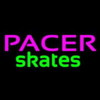 Pacer Skates Logo Neontábla
