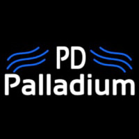 Palladium White With Blue Line Neontábla