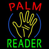 Palm Reader Hand Logo Neontábla