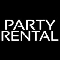 Party Rental 1 Neontábla