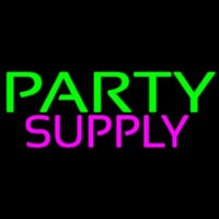 Party Supply Block Neontábla