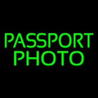 Passport Photo Block Neontábla