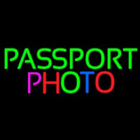 Passport Photo Neontábla