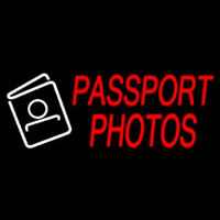 Passport Photos Neontábla