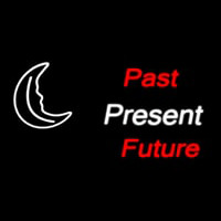 Past Present Future Neontábla