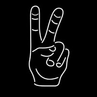 Peace Neontábla