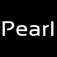 Pearl White Neontábla