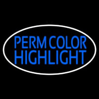 Perm Color Highlight Neontábla